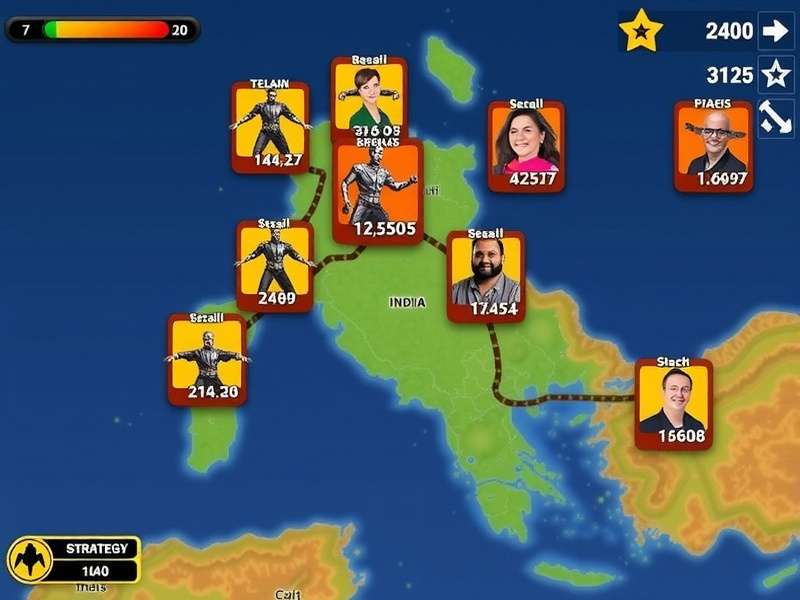 Indian Rails Odyssey 2 Player Statistics Graph